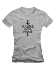 Marškinėliai A girl has no name